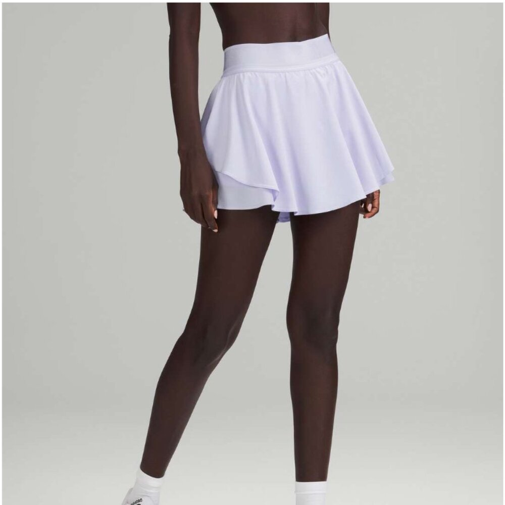 Lululemon Court Rival High-Rise Skirt – Pastel Blue